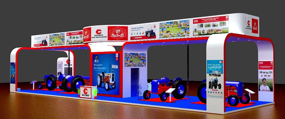 Escorts exhibition visitor area