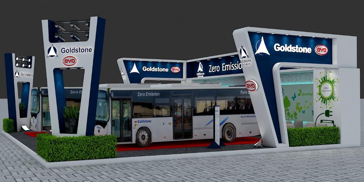 Goldstone exhibition product display