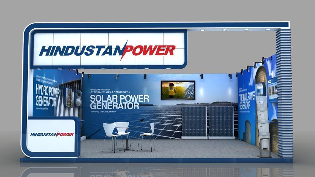 Hindustan Power exhibition stall