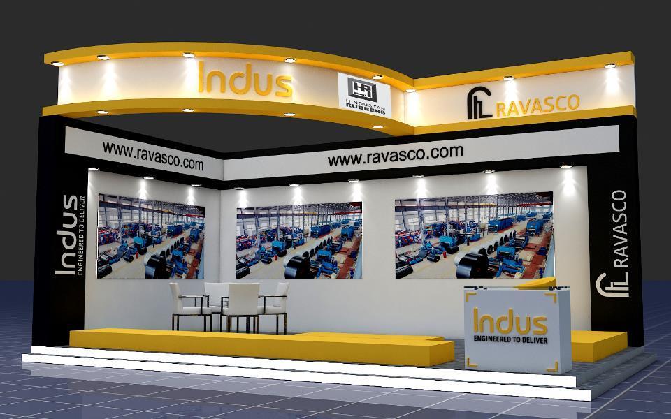 Indus and Ravasco exhibition stall