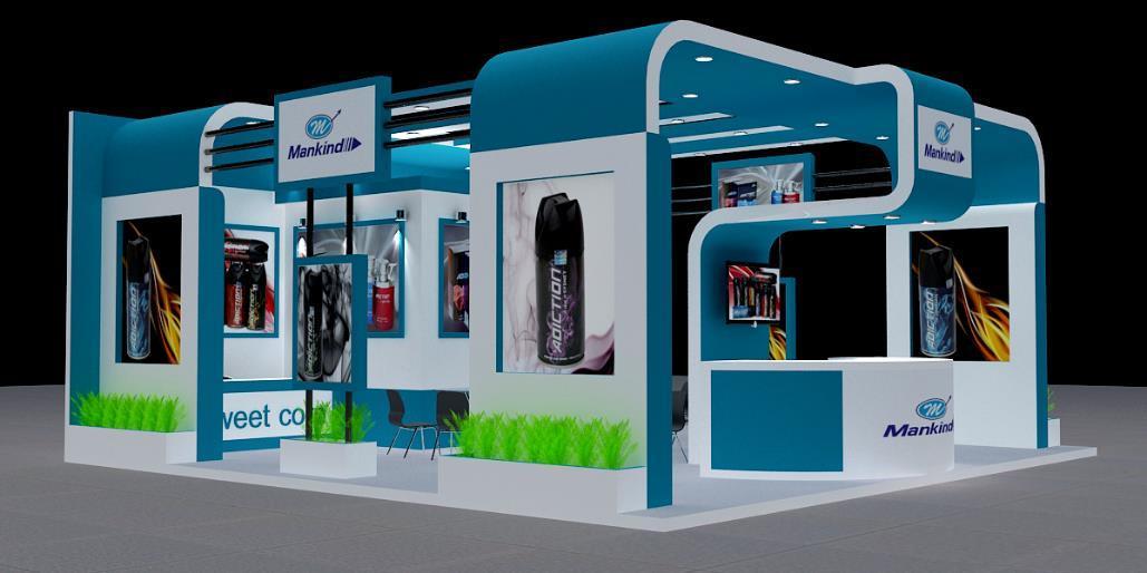 Mankind Pharma exhibition visitor experience