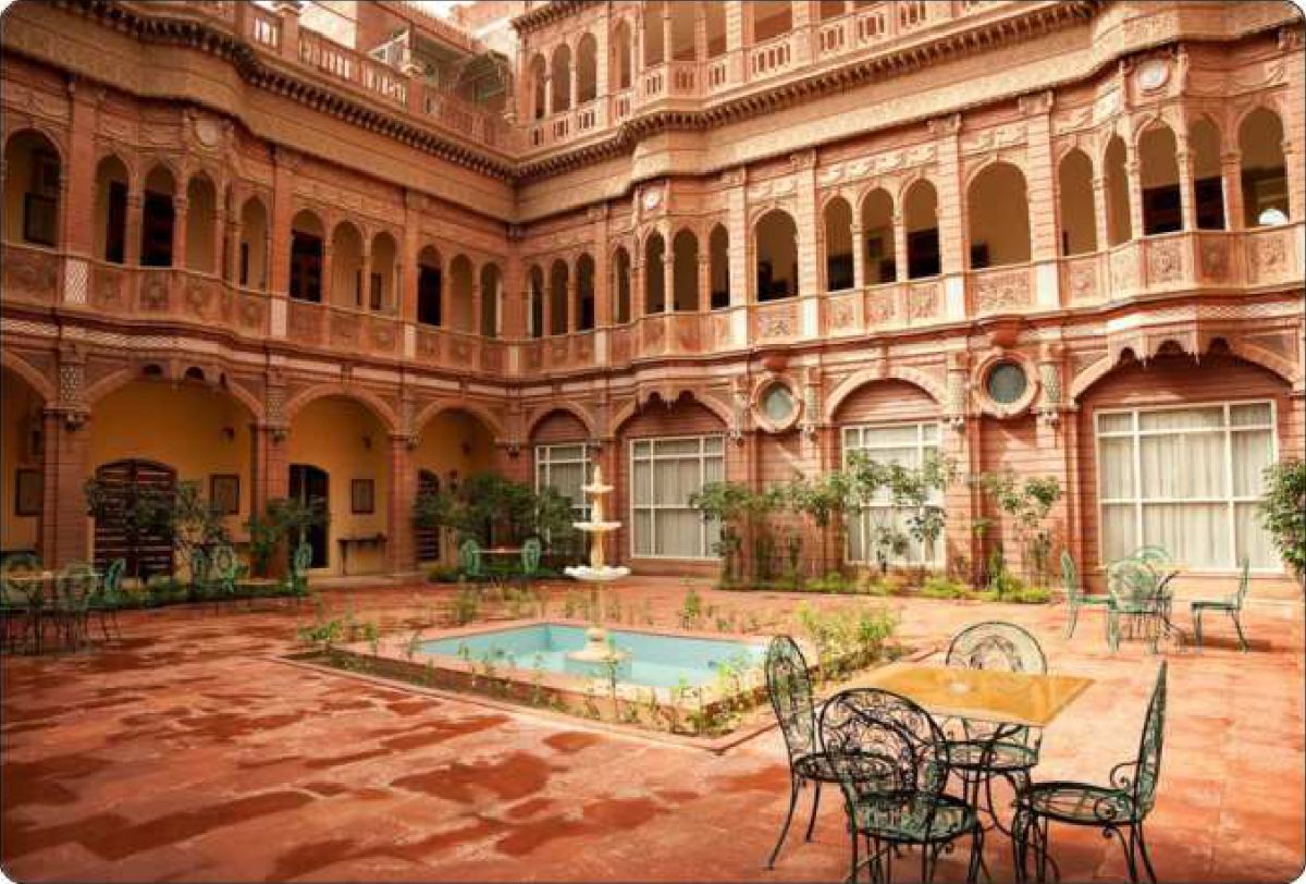 Hotelin Bikaner: Bhanwar Niwas photo